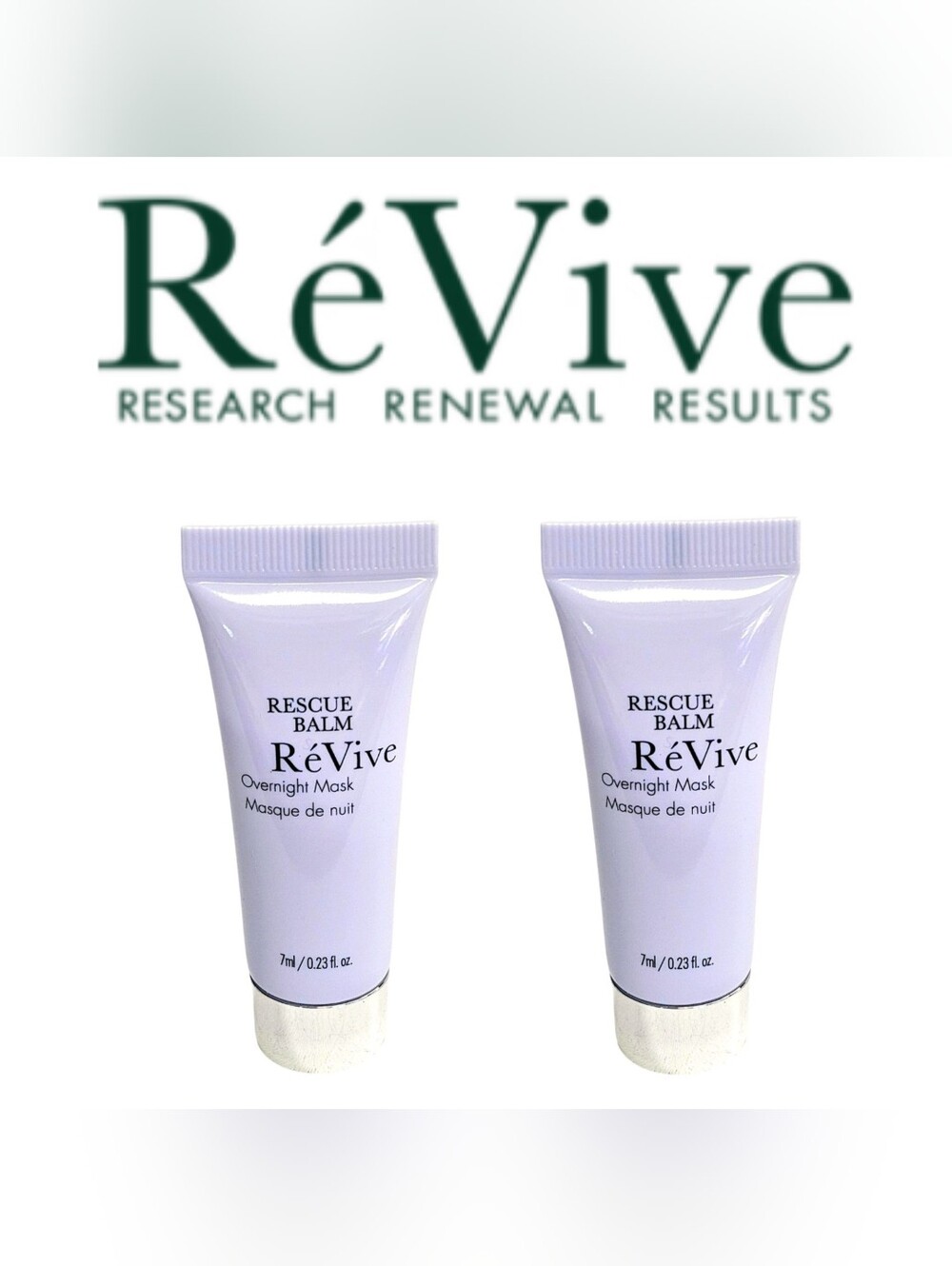 ReVive Rescue balm overnight mask. Lot
